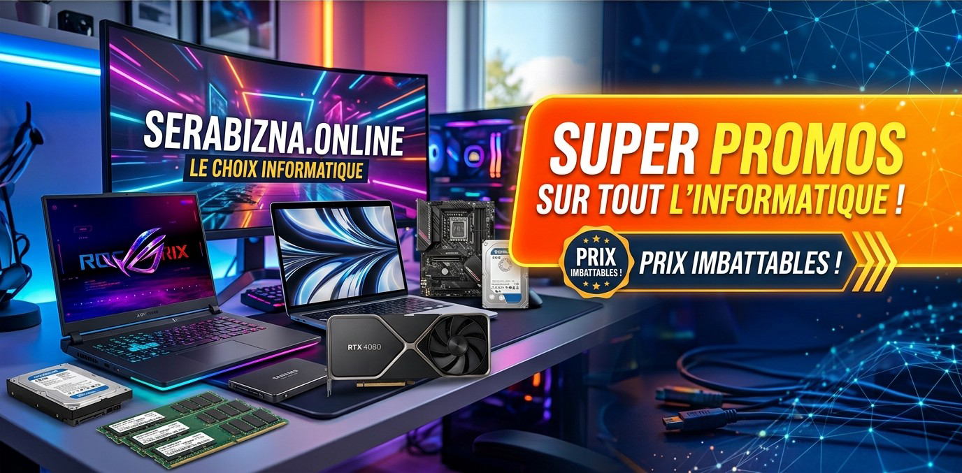 Serabizna — super promos sur tout l'informatique, prix imbattables